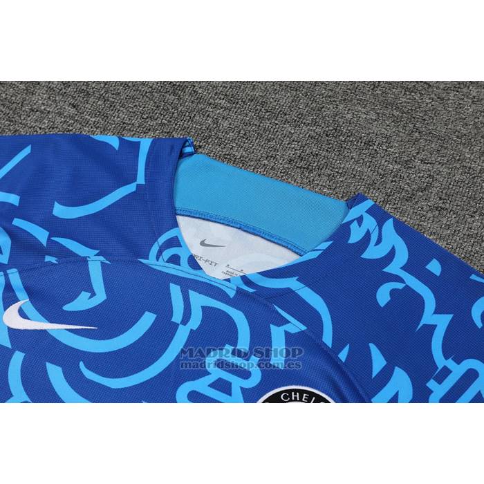 Chandal del Chelsea Manga Corta 2022-2023 Azul - Pantalon Corto